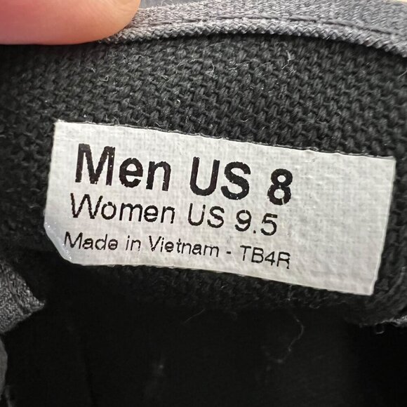 Vans Unisex Gray Canvas Casual Sneakers Mens 8 Womens 9.5 - Picture 9 of 9